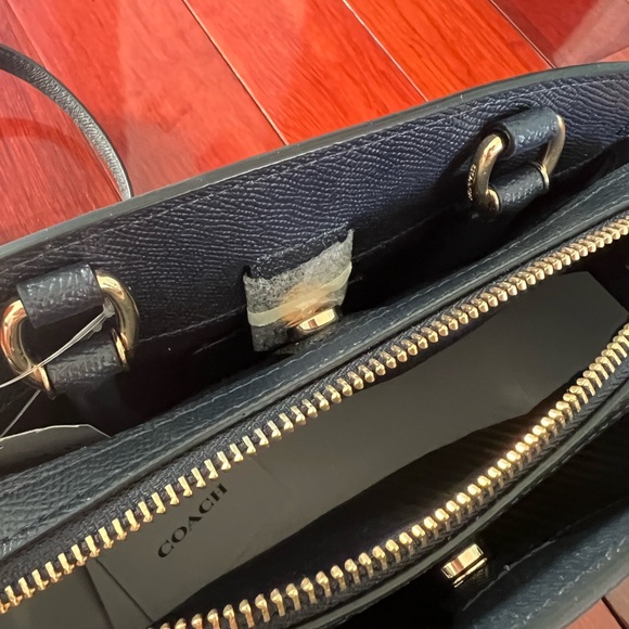 NWOT Coach Lillie Carryall Black - Picture 4 of 7